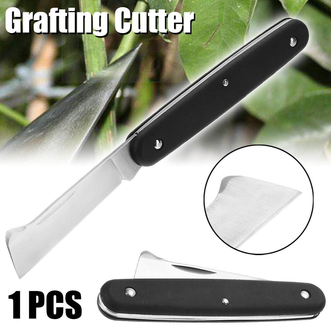 Foldable Cutter Plant Pruning Seedling Knife Stainless Steel Hand Tool